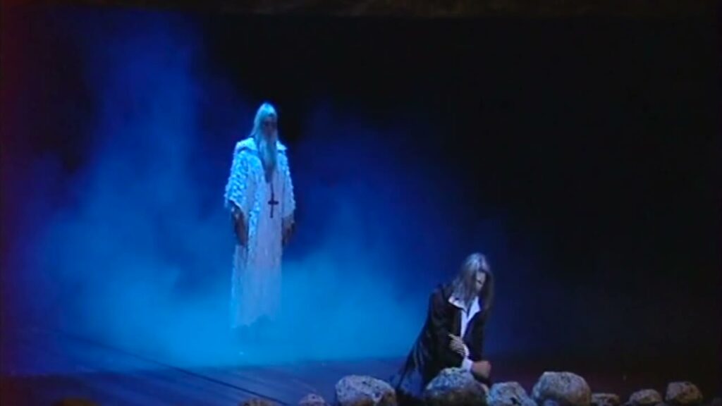 Archivní snímek z inscenace Monte Cristo, 2000